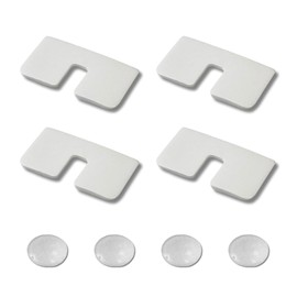 [SmartBASE] Strong Double-Sided Tape for Smart Home Devices + Anti-Whiff Prevention Grain Seal for Spare, Replacement, Anti-Whiff Countermeasures, etc. (Set of 4 U-shaped Double-Sided Tapes + 4