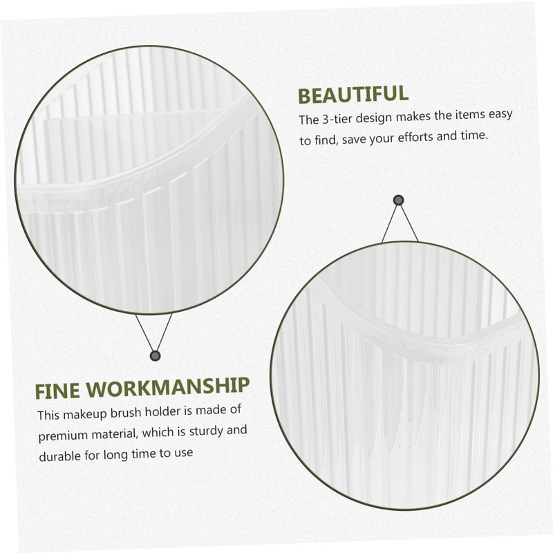 Baluue Makeup Brush Organizer Storage Box Design for Cosmetics Brush