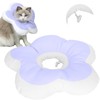 Flower Shaped Pet Recovery Elizabeth Collar Waterproof Cat AntiLicking Collar