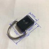 Tiardey 10 Pcs Kayak D Ring Black Canoe D Buckle