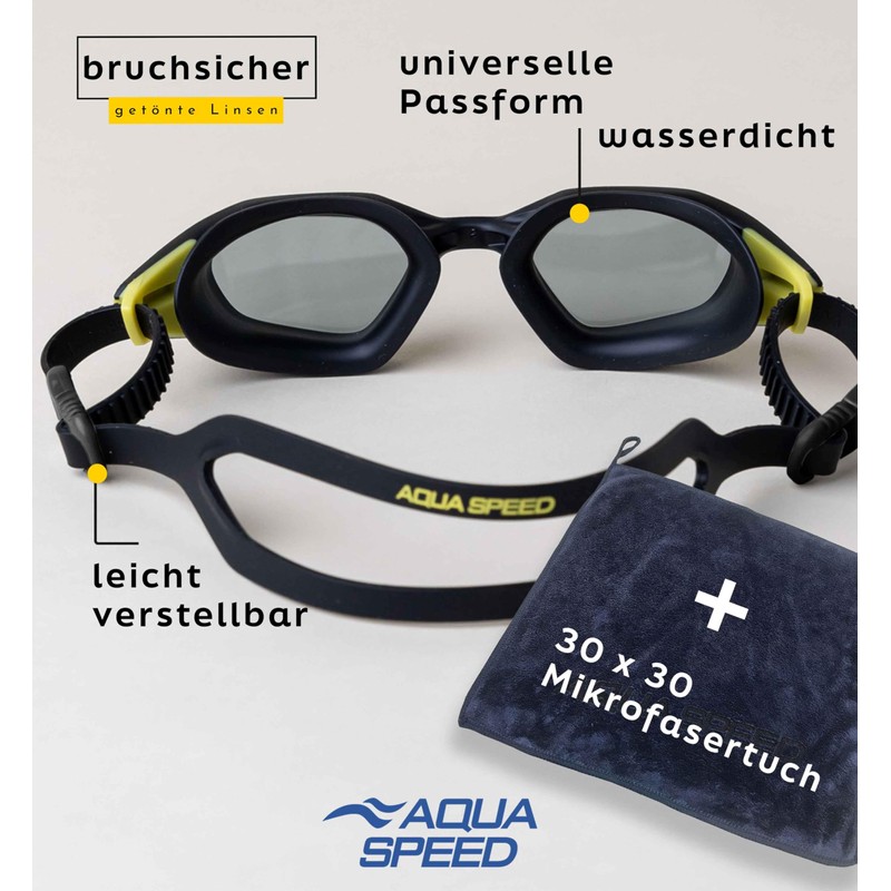 Aqua Speed Cyclone Swimming Goggles | Training & Competition |