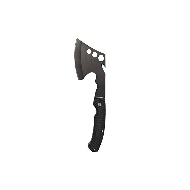 Mil-Tec Unisex - Adult 15510100 Axe Axe, Black, One Size
