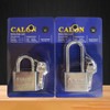 GLOWZEN 2 PCS Stainless Steel Padlock with Key,Waterproof and Rustproof