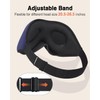 MABAO Sleep Mask for Side Sleeper, Eye Mask for Sleeping
