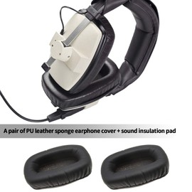 Be In Your Mind Pair of Replacement Leather Earpads Ear Pads Ear Cushions with Inner Foam Mats Compatible with DT100 DT102 DT108 DT109 Headphones
