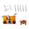 Chainsaw Sharpener,Chainsaw Chain Sharpening Jig with 5 Grinding Rod,Chainsaw Vise