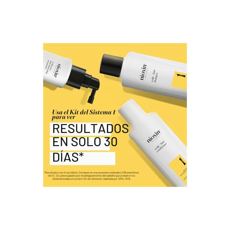 Nioxin Hair System Care Trial Kit, System 1 (Fine Hair/