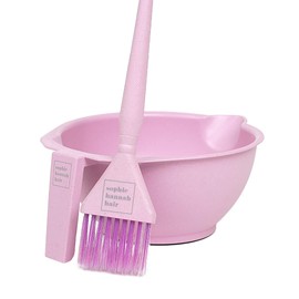 Sophie Hannah Hair Vegan Cruelty Free DIY Dye Tool Kit with Non Slip Tinting Bowl and Medium Bristle Brush