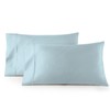 Pizuna Percale Cotton Pillow Cases King Size Set of 2