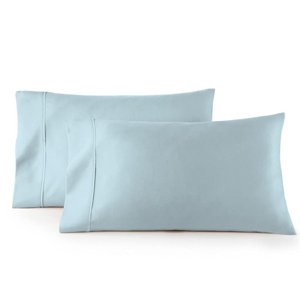 Pizuna Percale Cotton Pillow Cases King Size Set of 2