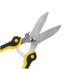 TEHAUX Heavy Duty Tin Snips Straight Head Metal Cutter with