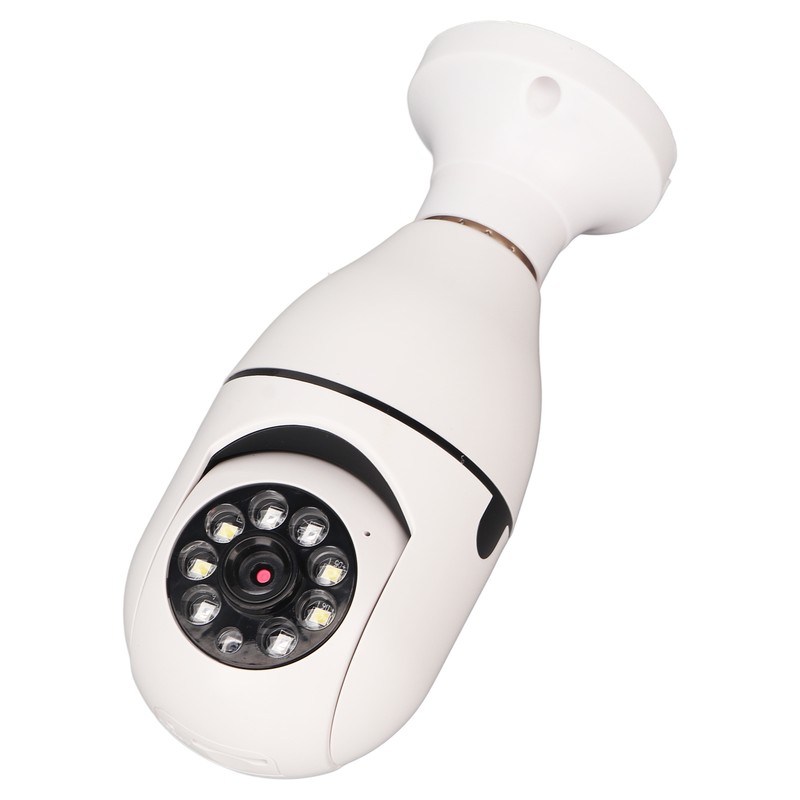 Bulb Security Camera 2.4G 5G WiFi 1080P Night Vision Two