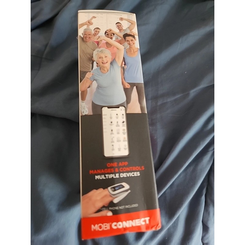 MOBI CONNECT Smart OLED Bluetooth Pulse Oximeter Blood Oxygen Monitor