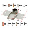 Couch Cup Holder Tray, Elimiko Silicone Sofa Drink Holder with