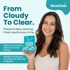 NuraClean Ultimate Retainer Cleaning Tablets Mint Fresh Removes Stains, Deposits,