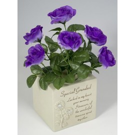 David Fischhoff SPECIAL GRANDAD DIAMANTE GRAVE POT