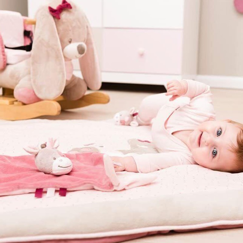 Nattou Comforter Security Blanket, Jade the Unicorn