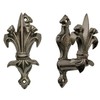 SZCO 3” Fleur de Lis Sword Hanger Wall Mount –