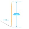 Montopack Individually Paper Wrapped Toothpicks | Eco-Friendly Bulk Pack of