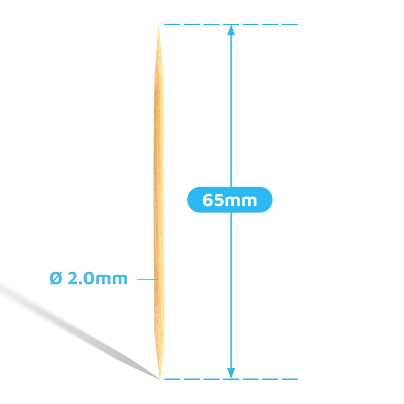 Montopack Individually Paper Wrapped Toothpicks | Eco-Friendly Bulk Pack of