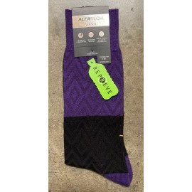 Alfani New Alfani Men's Dress Socks, Purple Combo, 7-12