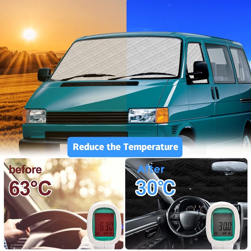 Opaltool Thermal Mat Driver's Cab Suitable for VW T4, Luxury