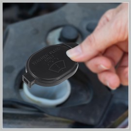 RATCHROLL Windshield Washer Fluid Reservoir Bottle Tank Cap Fit for Toyota RAV4 for Infiniti G37 - Pack of 1 Black Replacement Car Parts