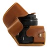 Megagear MG1752 Ever Ready Leather Camera Case Compatible with Canon