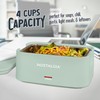Nostalgia 32-Ounce Heated Electric Lunch Box – Travel Size 4