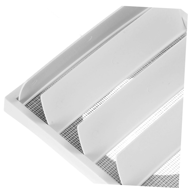LIFKOME White Dryer Vent Cap Durable Plastic Exhaust Cover with