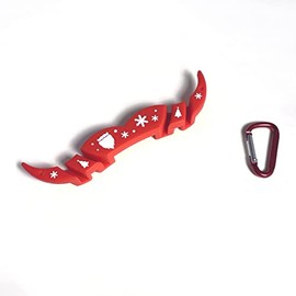The MoGuard - Mustache Guard Drink Attachment (Red Xmas) (MG)