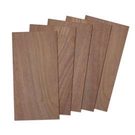 1/4" x 4" x 24" Thin Wood Craft Lumber Laser and Scroll Saw Boards (5 Pack, Black Walnut)