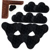 LIFKOME 10pcs Non-Slip Rug Stickers Dual-Sided Slip Pads for Hardwood