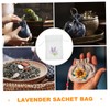 ABOOFAN 1Piece Lavender Sachet Bags Empty Drawstring Pouches for Aromatic