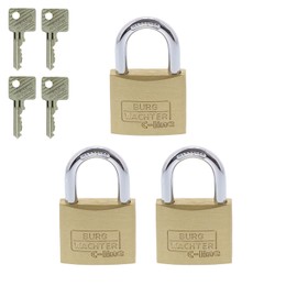 BURG-Wächter Lock Set TRIO 222 GL 40 SB