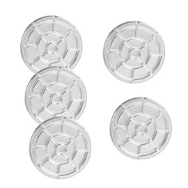 MERRYHAPY Sturdy Aluminum Containers 5pcs Empty Eyeshadow for Cosmetics Versatile Easy to Refill