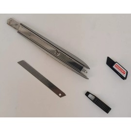 Mozart Solingen Snap Off Blade 9mm SLIM UTILITY KNIFE Razor Box Cutter 4096