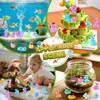 EKisemio 150 Pcs Luminous Mini Resin Animals (Ducks, Frogs, Rabbits,