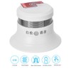 Independent Photoelectric Sensor Smoke Fire Detector Security Alarm