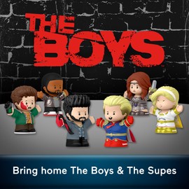 Little People Collector The Boys Special Edition Set with Character Figures in a Display Box for Adults & Fans, 6 Figures