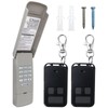 Garage Door 877MAX Opener Keypad and 893MAX Remotes for LiftMaster