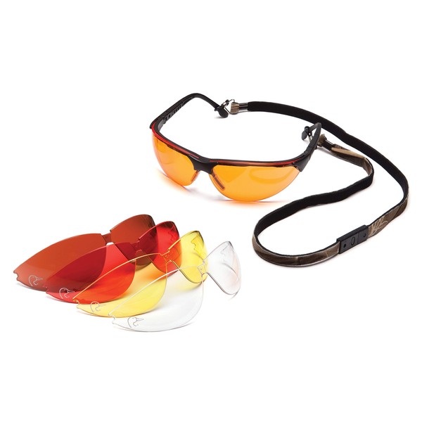 Ducks Unlimited Shooting Eyewear Kit With 5 Anti-Fog Lens Options