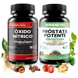 Windboss Mens Health Combo 2 En 1 | Apoyo A La Salud Mascul