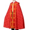 COSDREAMER Unisex Church Catholic Westments Cape Priest Celebration Chasuble Mass