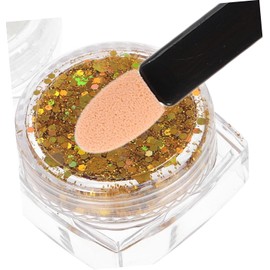 Healeved 4piezas Resplandecer Purpurina Facial Purpurina Corporal Gel Para Maquillaje Festivales Mujeres Aplicación Fácil Ojos y Cabello