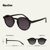 OPULIZE Rey Reading Sunglasses - Round Retro Frame - Men