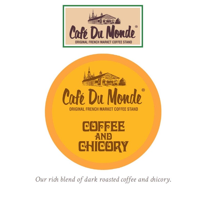 Cafe Du Monde Coffee and Chicory Single Serve Cups 72