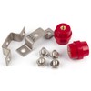 GOUNENGNAIL-Wall Mounted Copper Ground Bar Kit .25" x 2" x