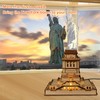 Hallisun Statue of Liberty 3D Wooden Puzzle Architecture Model for