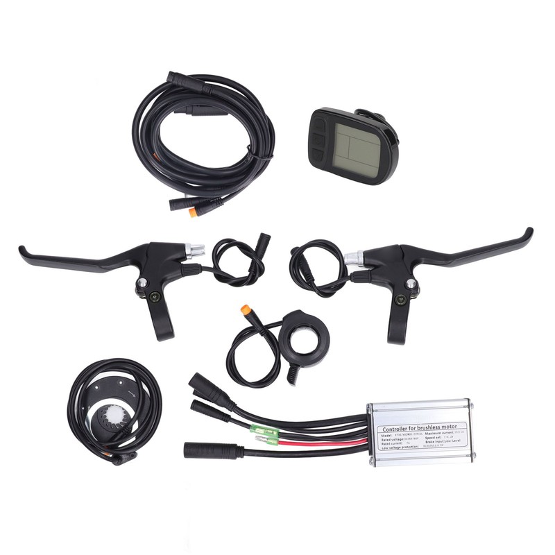 15A Electric Bike Motor Controller Kit Waterproof Controller with LCD5